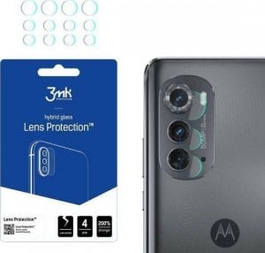 3MK Szkło hybrydowe na obiektyw aparatu 3MK Lens Protect Motorola Edge 2022 [4 PACK] 1