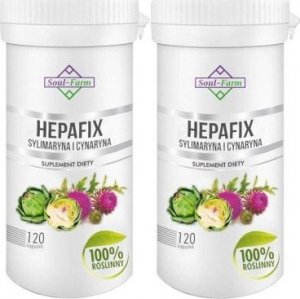 SOUL FARM HEPAFIX SYLIMARYNA I CYNARYNA 60 KAPSUŁEK (560 mg) - SOUL FARM 1