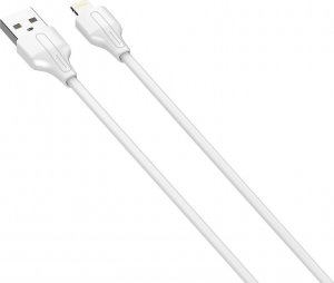 Kabel USB LDNIO USB-A - Lightning 1 m Biały (5903031036206) 1