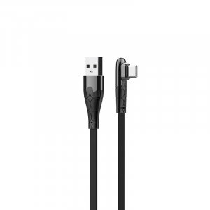 Kabel USB LDNIO USB-A - USB-C 1 m Czarny (5903031036282) 1