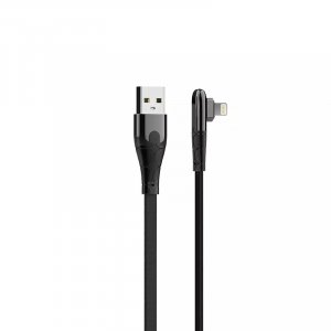 Kabel USB LDNIO USB-A - Lightning 1 m Czarny (5903031036268) 1