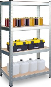 Plonos Regał metalowy magazynowy 150 x 75 x 30 470000 3