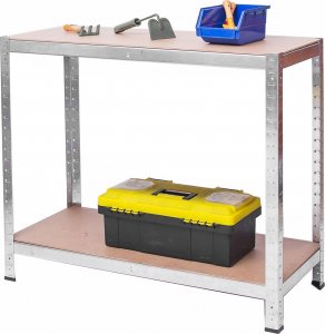 Plonos Regał metalowy magazynowy 150 x 75 x 30 470000 4