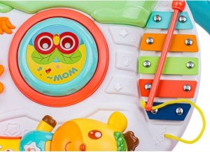 DK Edukacyjny Chodzik Jeździk Muzyczny, Pchacz 8
