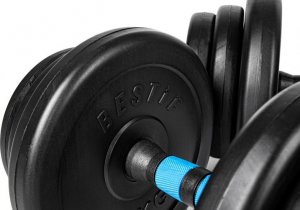 Bestif Zestaw hantli bitumicznych 20kg BH020 3