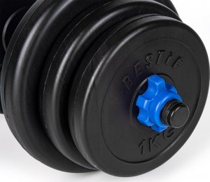 Bestif Zestaw hantli bitumicznych 20kg BH020 7