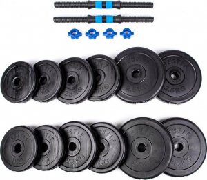 Bestif Zestaw hantli bitumicznych 20kg BH020 8