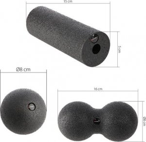 HMS FSBM07 SET ZESTAW DO MASAŻU WAŁEK/PIŁKI HMS 16