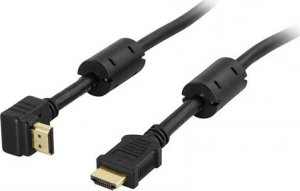 Kabel Deltaco HDMI - HDMI 1m czarny (HDMI-1010V) 1