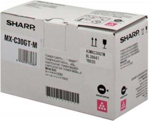 Toner Sharp MX-C30GT Magenta Oryginał  (MX-C30GTM) 1