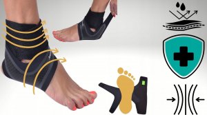 Fit4Med Stabilizator Stawu Skokowego Kostki Stopy Prawa 13