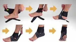 Fit4Med Stabilizator Stawu Skokowego Kostki Stopy Prawa 5