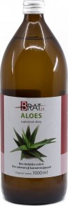 Brat Sok z aloesu 1000ml NATURALNY bez konserwantów 1