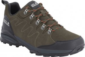Buty trekkingowe męskie Jack Wolfskin Refugio Texapore Low khaki r. 40 2