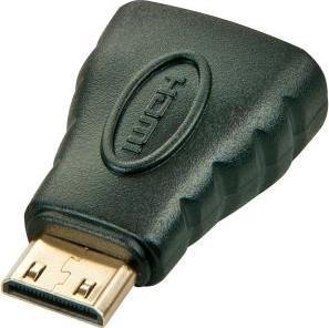 Adapter AV Lindy LINDY HDMI to HDMI Mini Adapter Type A (female) / C(male) - 41207 1