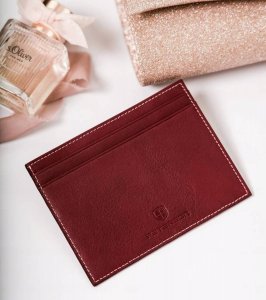 Peterson Etui skórzane Peterson bordowe PTN CAW22722 BORD 4