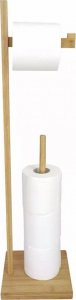 KingHoff Stojak na papier toaletowy KH-1692 Brązowy (KH-1692) 2