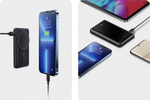 Powerbank Baseus Magnetic Bracket 10000 mAh Biały 13