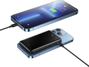 Powerbank Baseus Magnetic Bracket 10000 mAh Biały 15