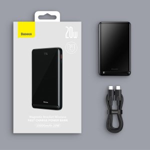 Powerbank Baseus Magnetic Bracket 10000 mAh Biały 32