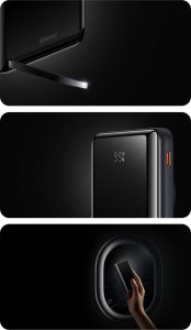 Powerbank Baseus Magnetic Bracket 10000 mAh Biały 7