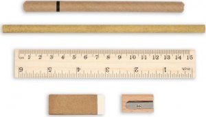 Piórnik Upominkarnia Zestaw szkolny w korkowym etui, piórnik 6