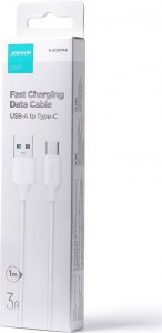 Kabel USB Joyroom USB-A - USB-C 1 m Biały (S-UC027A9) 2