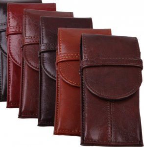 Kemer Piórnik skórzany 063 jasny brąz Typ1 KEMER 3