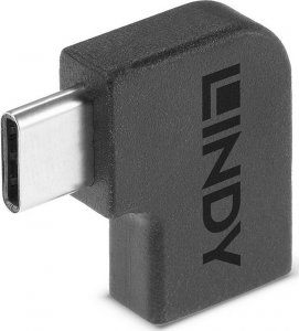 Adapter USB Lindy Lindy Adapter USB 3.2 Typ C 90° 1