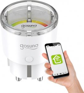 Gosund | NiteBird Inteligentne gniazdko WiFi Gosund SP111 3680W 16A, Tuya 3