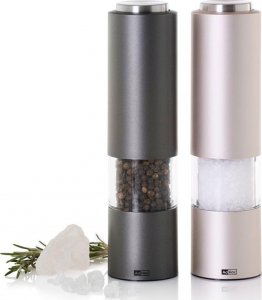Młynek do przypraw AdHoc Młynek elektryczny do pieprzu lub soli eMill.3, ciemnoszary 4