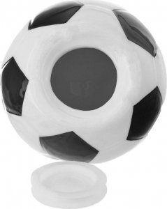 Orion Skarbonka otwierana ceramiczna piłka nożna biało-czarna 10 cm 3