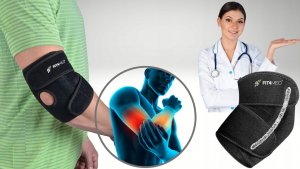 Fit4Med Opaska Ściągacz na Łokieć Tenisisty Unisex Neoprenowa 3