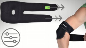 Fit4Med Opaska Ściągacz na Łokieć Tenisisty Unisex Neoprenowa 5