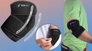 Fit4Med Opaska Ściągacz na Łokieć Tenisisty Unisex Neoprenowa 6