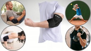 Fit4Med Opaska Ściągacz na Łokieć Tenisisty Unisex Neoprenowa 7