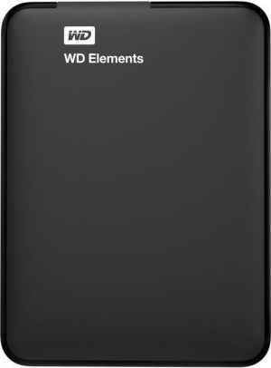 Dysk zewnętrzny HDD WD Elements Portable 750GB Czarno-biały (WDBUZG7500ABK-WESN) 2