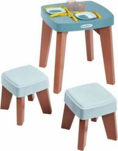 Ecoiffier Stół z dwoma krzesłami Ecoiffier (13 Części) 1