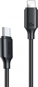 Kabel USB Joyroom USB-C - Lightning 0.25 m Czarny (JYR546) 1