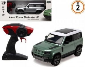 BigBuy Kids Samochód Sterowany Radiowo Land Rover Szary Biały 1:16 1