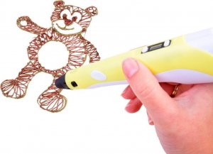 Długopis 3D Jokomisiada Pióro 3D magiczny długopis 3D + wkłady ZA3932 5