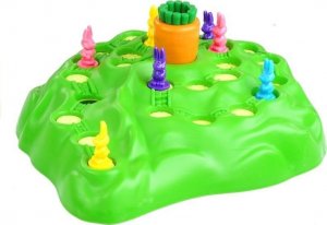 Lean Gra planszowa Króliki Funny Bunny Wyścig Po Marchew 3