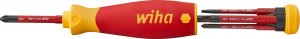 Wiha Izolowany Wkrętak z magazynkiem 4 bitów PocketMax electric IEC 60900, 45296 2