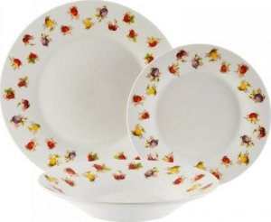 Versa Naczynia Versa Owoce Porcelana (18 Części) 1