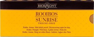 Richmont Herbata Richmont Rooibos Sunrise 12x6g - egzotyczna herbata ziołowo-owocowa 1