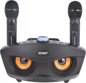 Mikrofon Art Zestaw Karaoke Stacja + 2 Bezprzewodowe Mikrofony 9