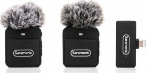 Mikrofon Saramonic Blink100 B4 (RXDI + TX + TX) Zestaw do bezprzewodowej transmisji dźwięku 2