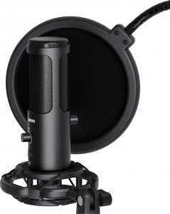 Mikrofon Lorgar Mikrofon gamingowy LORGAR Voicer 721, Przewodowy, Czarny 1