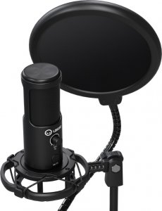 Mikrofon Lorgar Mikrofon gamingowy LORGAR Voicer 521, Przewodowy, Czarny 2