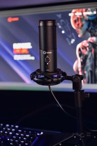 Mikrofon Lorgar Mikrofon gamingowy LORGAR Voicer 521, Przewodowy, Czarny 4